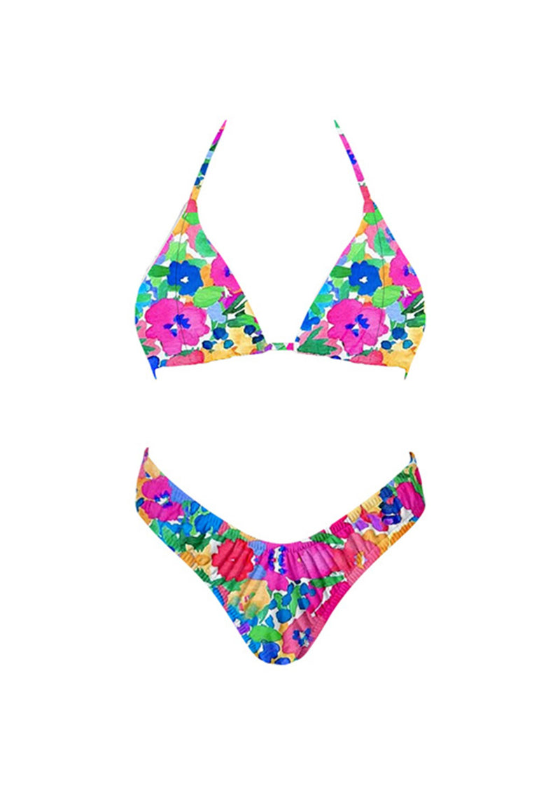 Frankie Floral Two Piece Swimsuit