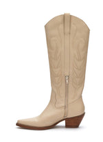 Matisse Agency Cowboy Boots- Ivory