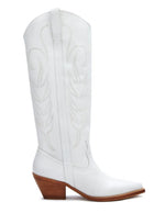 Matisse Agency Cowboy Boots- White