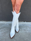 Matisse Agency Cowboy Boots- White