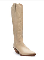 Matisse Agency Cowboy Boots- Ivory