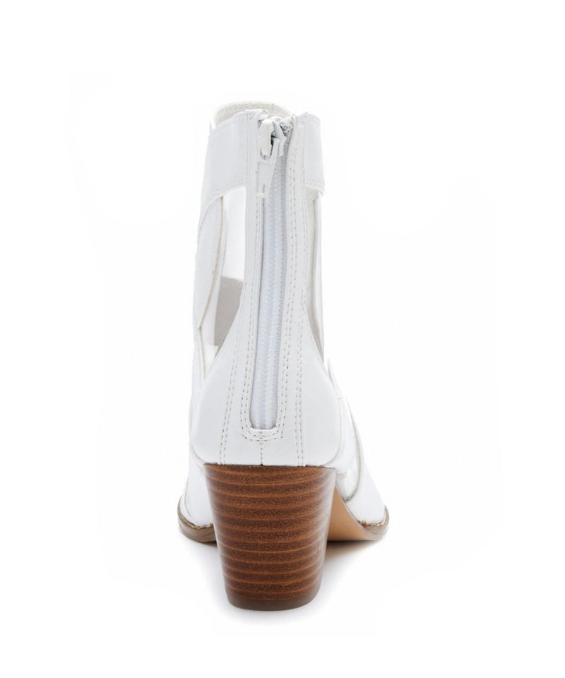 Matisse Anthem Boots- White Snakeskin
